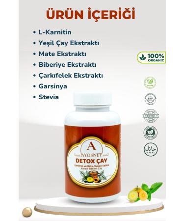 ayosnet Detox Tea with Garcinia 100 gr - Buy Online on GoSupps.com