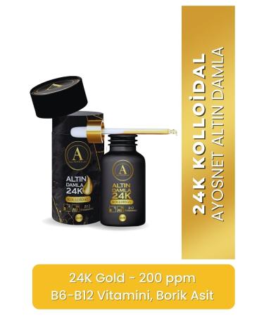 ayosnet Colloidal Gold Drops 200 Ppm 20ml