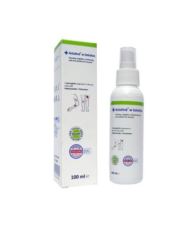 Actolind W Solution 100 ml - Wound Healing Solution - Buy Online on GoSupps.com