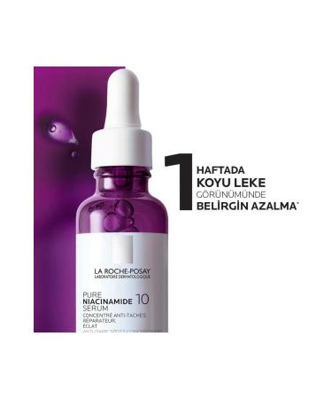 La Roche Posay Pure Niacinamide Anti-Dark Spot Serum 30 ml 5% Hyaluronic Acid I LRPosay. - Buy Online on GoSupps.com