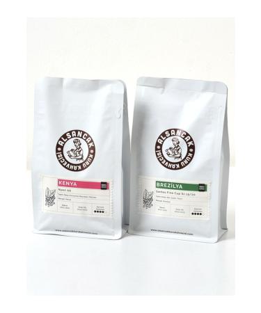 Alsancak Kuru Kahvecisi Since 1967 Kenya and Brazil Intensely Flavored Filter Coffee Pair