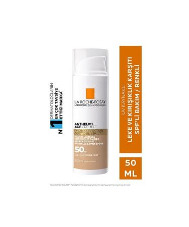 La Roche Posay Anthelios Age Correct Spf 50 Anti-Spot And Wrinkle Tinted Sun Cream 50 Ml