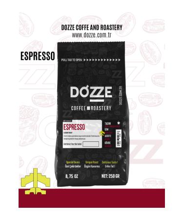 Dozze 250gr Premium Espresso Coffee Beans