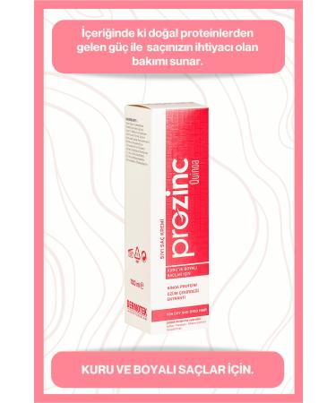 Prozinc Quinoa Liquid Hair Conditioner that Extends the Life of Color on Dry Colored Hair 100ml - Buy Online on GoSupps.com