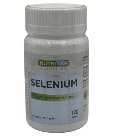 Nutrivita Nutrition Selenium 200 Mcg Selenium 120 Tablets