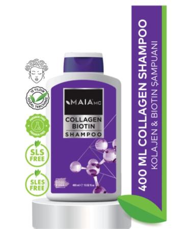Maia mc Collagen Biotin Shampoo Keratin Collagen 400 Ml