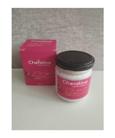 Cheratina Professional Hand and Body Peeling Strawberry 200 Ml