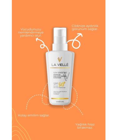 La Vielle Anti-Blemish and Anti-Aging High Protection SPF 50+ Face and Body Sun Cream 125 Ml - Buy Online on GoSupps.com