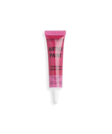 Revolution Artist Collection Face & Body Paint Red - Gel Face Paint Red