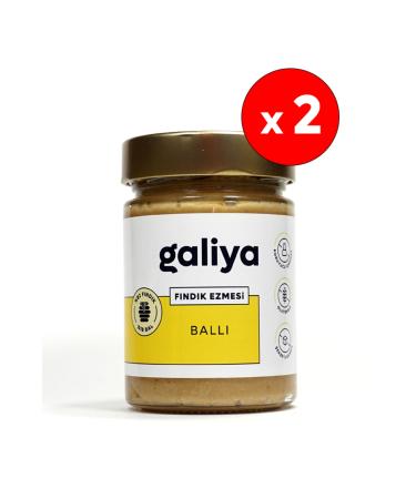 Galiya Honey Hazelnut Paste 315g X 2 (630G) No Sugar Added