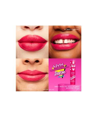 NYX Professional Makeup Barbie Smooth Whip Liquid Matte Lipstick Dreamhouse Pink - Buy Online on GoSupps.com