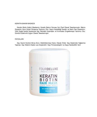 FourDeluxe Keratin Biotin Hair Mask