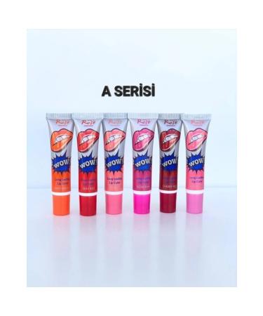 ASTER BEAUTY 6-Piece Peel-Off Lipstick A Series