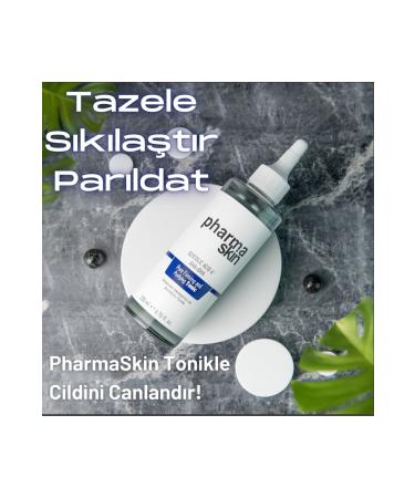 PharmaSkin Pore Tightening and Brightening Glycolic Acid Toner for All Skin Types 5% Aha+bha (200ml)