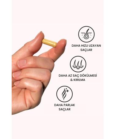 HAIRtamin Advanced Formula 30 Vegan Capsules - Hair Vitamin - 6 Pieces - Buy Online on GoSupps.com