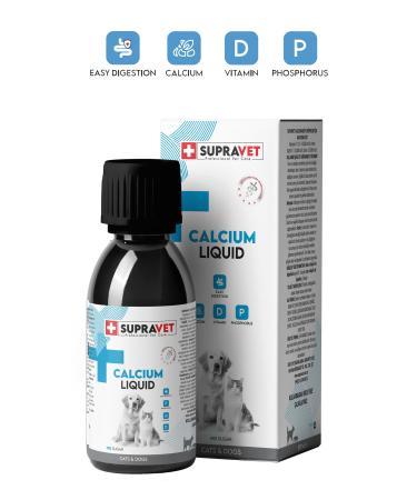 Supravet Dog Calcium Phosphorus Dog Liquid Nutrition Supplement 100 ML ( SUP032 )