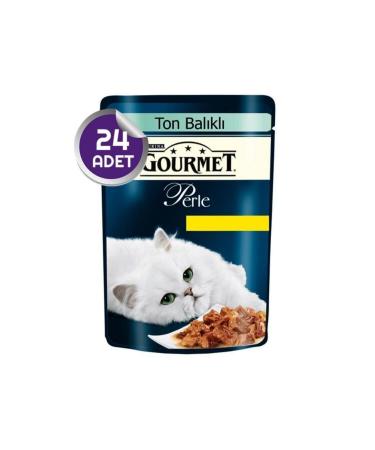 Gourmet Grilled Tuna Wet Cat Food 85 Gr 24 Pieces
