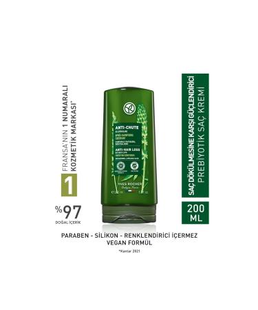 Yves Rocher Prebiotic Hair Cream - Anti-Hair Loss / Anti-chute 200 Ml