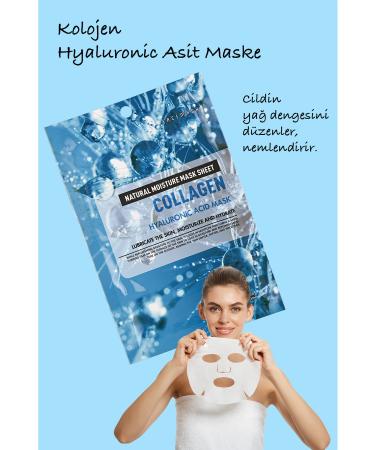 Dahaus 5 Piece Moisture Bomb Hyaluronic Acid Mask Collagen Essence Instant Effect XLM236 - Buy Online on GoSupps.com