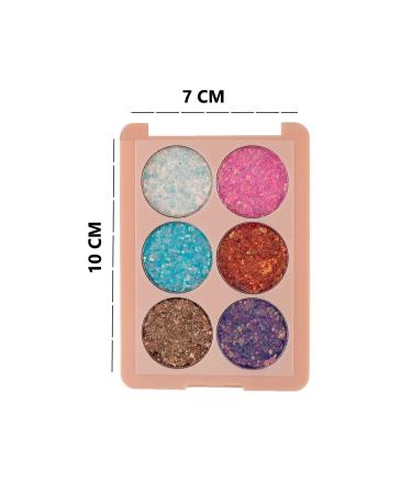 N YENABEAUTY 6 Glitter Eyeshadow Palette - Buy Online on GoSupps.com