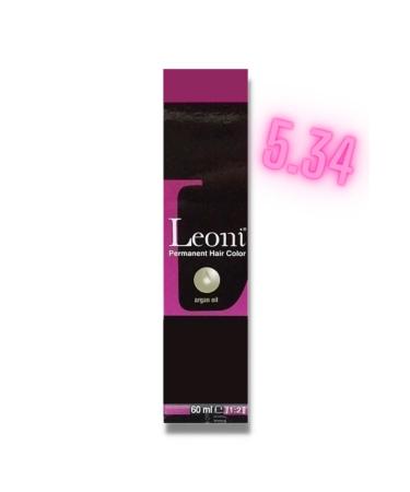 Leoni Hair Dye 1+2 Chocolate Brown 5.34