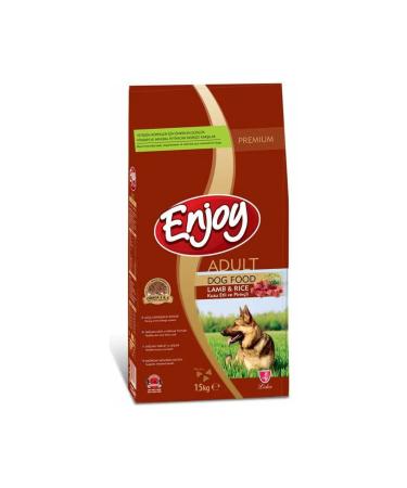 Enjoy Lamb Meat Rice Adult Dog Food 10 kg