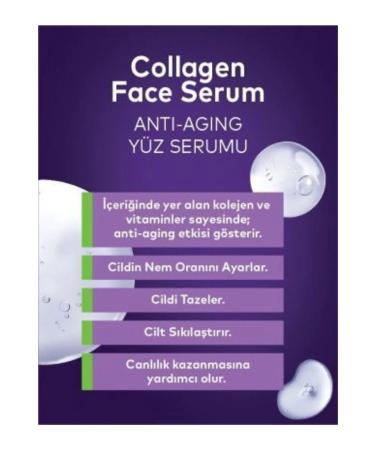 Maia mc Collagen Face Serum 30 ml Anti-aging Revitalizing Moisturizing Firming - Buy Online on GoSupps.com