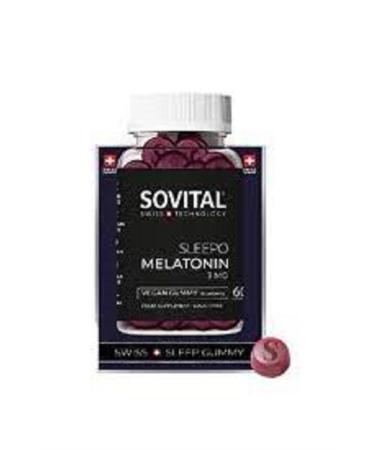 SOVITAL Sleepo Melatonin 3 mg 60 Vegan Gummies