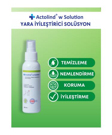 Actolind W Solution 100 ml - Wound Healing Solution - Buy Online on GoSupps.com