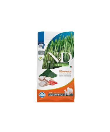 Alisopping ND Spirulina Fortified Grain-Free Herring Fish Medium and Large Breed Adult Dog Food 2kg - Buy Online on GoSupps.com