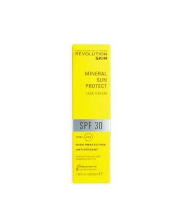 Revolution Zinc Oxide UV Protection - Vitamin E Skincare Mineral Sunscreen SPF 30 50 ml
