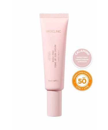 MAXCLINIC Brightening Color Equalizing Spf 50+pa++++ Pink Calamine Toneup Sun Cream