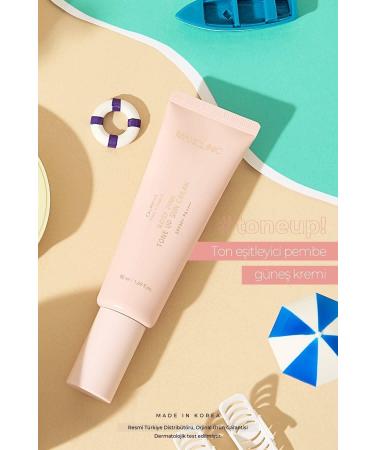 MAXCLINIC Brightening Color Equalizing Spf 50+pa++++ Pink Calamine Toneup Sun Cream - Buy Online on GoSupps.com