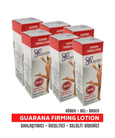 Rayen Guarana Firming Lotion 100mlx6 Box (slimming firming cellulite reduction) Women&men