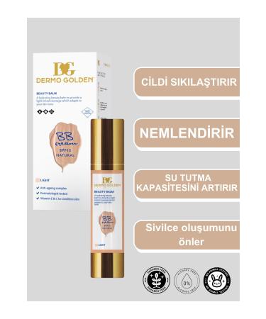 DG DERMO GOLDEN Moisturizing Equalizing Color Tone Blemish Reducing Skin Tightening Ae-b5 Vitamin Bb Cream 15 Spf - Buy Online on GoSupps.com