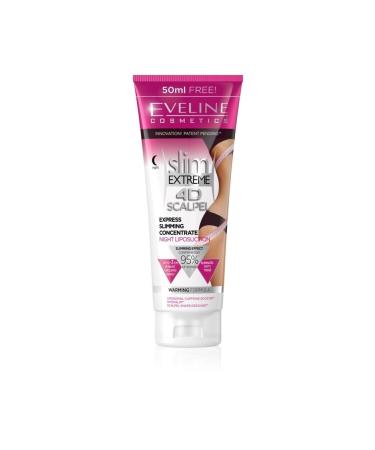 Eveline Cosmetics Eveline Slim Extreme 4d Scalpel Express Concentrated Night Liposuction Cream 250ml