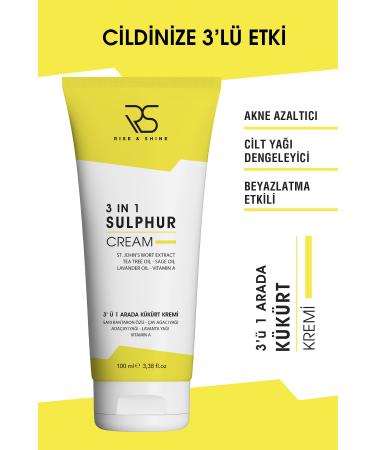 rise and shine 3 in 1 sulphur cream - 100 ml