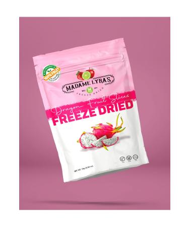 Madame Lyras Freeze Dried 4 Slices of White Dragon Fruit (16 GR)