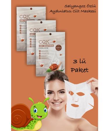 Xolo 3 Piece Snail Mask Brightening Intensive Hydration Centella Asiatica Extract XLM106