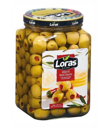 loras olive Loras Pepper Filled Green Glass 900 Gr (181 - 200)