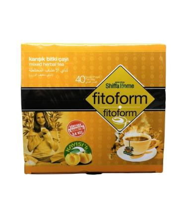 Shiffa Home Apricot Fitoform Tea 40 Filtering Bags