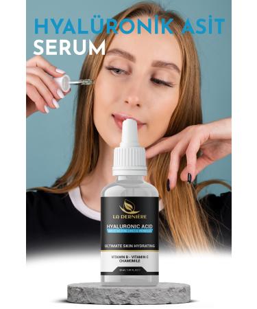 La Derniere Hyaluronic Acid Moisturizing Skin Giving a Lively Appearance 3 Effective Serum 30ml - Buy Online on GoSupps.com