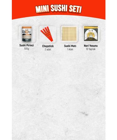 Elisa G da Mini Sushi Set / Sushi Set (video explanation). - Buy Online on GoSupps.com