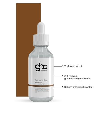GHC Cosmetic Niacinamide Serum Niacinamide 6% Hyaluronic 2% - Buy Online on GoSupps.com