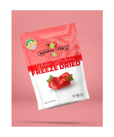 Madame Lyras Freeze Dried 4-Piece Mixed Package (WHOLE STRAWBERRY SLICED APPLE SLICED FIG RED DRAGON FRUIT) - Buy Online on GoSupps.com
