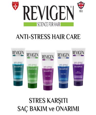 Revigen Anti-Stress Shampoo Straightening Effect 250 ml 5060409580614 - Buy Online on GoSupps.com