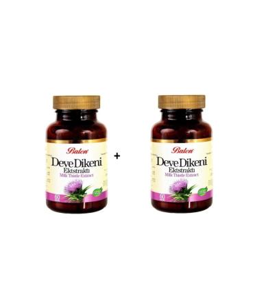 Balen 2 Boxes Milk Thistle Extract 300 Mg 60 Capsules