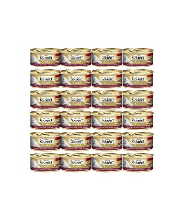 Gourmet Gold Piece Meat Sauce Chicken Liver Cat Canned Food 85 Gr SET OF 24