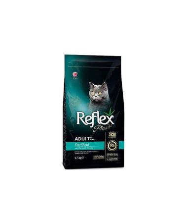 Reflex Plus Sterilized Adult Cat Food with Neutered Chicken Meat - 1.5 kg