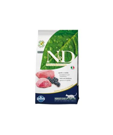 & D Grain-Free Adult Lamb & Blueberry 5 kg Cat Food (Original Product)